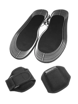 USB отопляеми стелки | Акумулаторни електрически стелки за обувки за отопление | Стелки за отопление на крака Отопляеми I